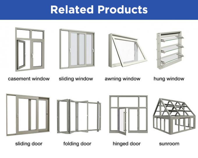 آسیاب درب شیشه ای مات مات آلومینیومی کلاسیک ضد صدا است 1