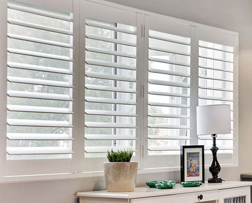 KLUK Aluminium Glass Louvers Window , Shutters With Integrated Blackout Blinds