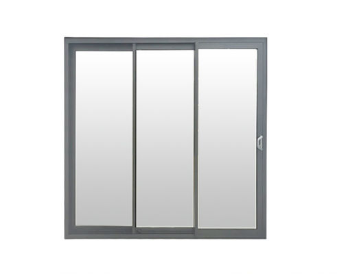 Triple 3 Track Aluminium Sliding Glass Doors , Aluminum Screen Sliding Patio Doors