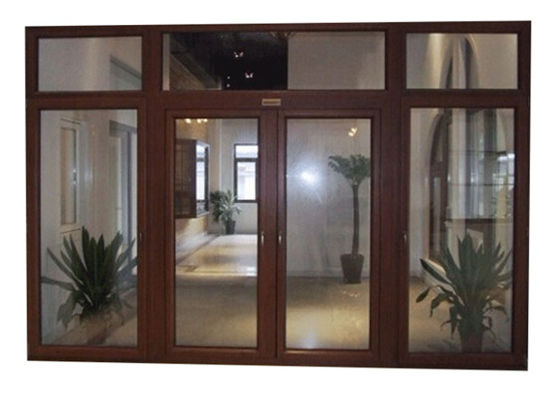 Broken Bridge Aluminium Bifold Glass Doors Matal Framed Interior ISO14001